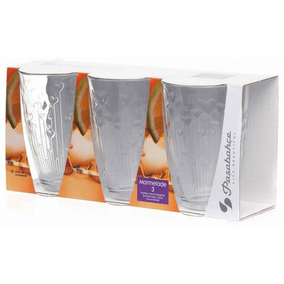 Стакан МАРМЕЛАД 3шт 360мл PASABAHCE 520555B/-1
