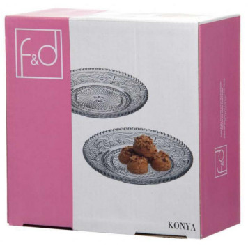 Набор тарелок КОНЬЯ-F&D 6шт d149мм PASABAHCE 54302BFD-1