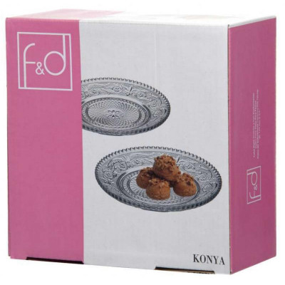 Набор тарелок КОНЬЯ-F&D 6шт d149мм PASABAHCE 54302BFD-1