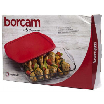 Посуда для СВЧ лоток прямоугольный б/крышки 3.5л PASABAHCE 59124-2