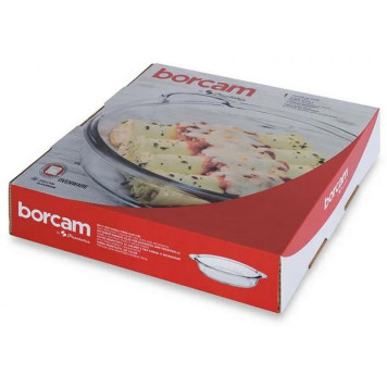 Посуда для СВЧ круглая с ручками 240мм PASABAHCE 59234-1