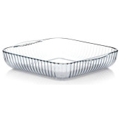 Посуда для СВЧ форма квадратная б/крышки 3.2л PASABAHCE 59394