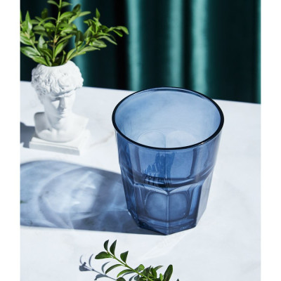 Стакан PASABAHCE Касабланка 355мл 878-500 синее стекло-1