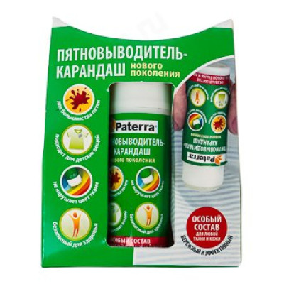 Пятновыводитель-карандаш PATERRA 20г 452-092