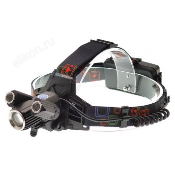 Фонарь налобный Патриот PT-FLG15 аккумуляторный