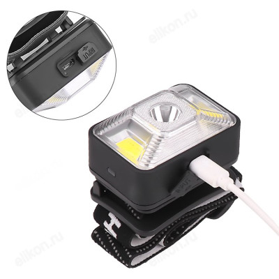 Фонарь налобный Патриот PT-FLG31 аккумуляторный-1