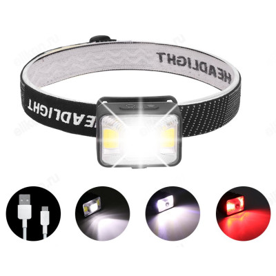 Фонарь налобный Патриот PT-FLG31 аккумуляторный-4