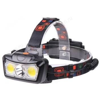 Фонарь налобный Патриот PT-FLG36 аккумуляторный