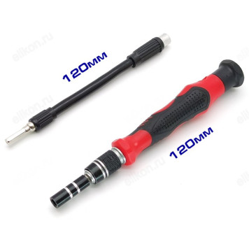 Отвертка с набором насадок Патриот PT-INO09-2