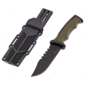 Нож туристический с кобурой Патриот PT-TRK100 (10/23см)