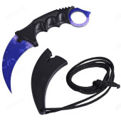 Нож Патриот PT-TRK13 (Керамбит, волны синий)