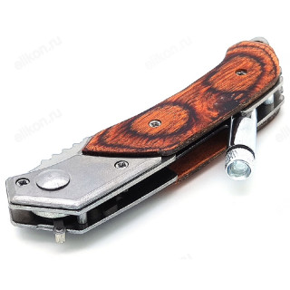 Нож Патриот PT-TRK17 складной с фонариком (8/19,5см)-1