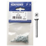 Винт потай 3*12 оцинк " НАКРЕПКО" (30 шт) 102507