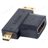 Переходник HDMI - USB+micro USB Perfeo A7006 (гн-шт+шт) Переходник HDMI - USB+micro USB Perfeo A7006 (гн-шт+шт)