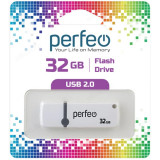 Память USB 32GB Perfeo C07 White