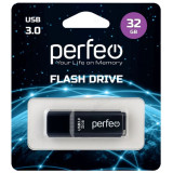 Память USB 32GB Perfeo C12 Black