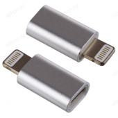 Переходник micro USB - 8pin PERFEO (I4313) для iPhone (гн-шт) Переходник micro USB - 8pin PERFEO (I4313) для iPhone (гн-шт)