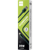 Кабель USB Type-Lightning PERFEO AVANGARD (I4334) зеленый Кабель USB Type-Lightning PERFEO AVANGARD (I4334) зеленый