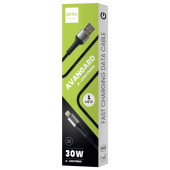 Кабель USB Type-A - Lightning PERFEO AVANGARD (I4335) черн Кабель USB Type-A - Lightning PERFEO AVANGARD (I4335) черн