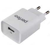 Зарядка сетевая Perfeo I4629 USB, белый Зарядка сетевая Perfeo I4629 USB, белый