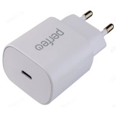 Зарядка PD Perfeo I4639, 18W, Type-C Зарядка PD Perfeo I4639, 18W, Type-C
