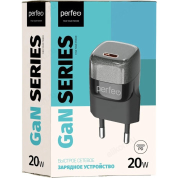 Сетевое зарядное устройство Perfeo I4650, черный-1