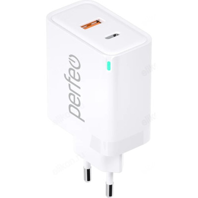 Сетевое зарядное устройство Perfeo I4653, белый