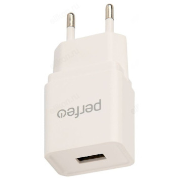 Сетевое зарядное устройство Perfeo I4657, белый-1