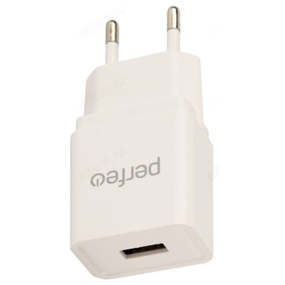 Сетевое зарядное устройство Perfeo I4657, белый-1