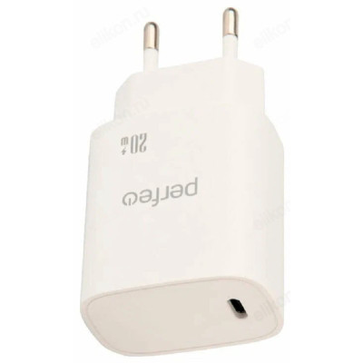 Зарядка сетевая Perfeo I4660 USB белый