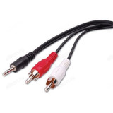 Шнур 3,5Дж-2RCA 1,5м (шт/шт) Perfeo (J2002)