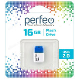 Память USB 16GB Perfeo M04 Blue