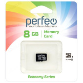 Карта MicroSD 8GB Perfeo High-Capacity (Class 4) без адаптера Карта MicroSD 8GB Perfeo High-Capacity (Class 4) без адаптера