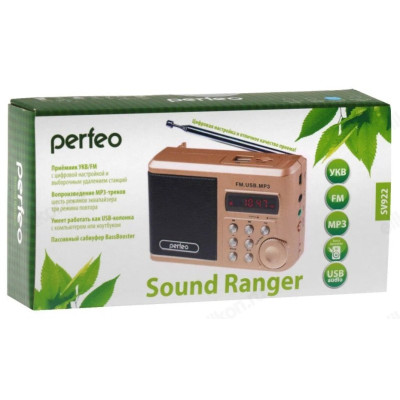 Радиоприемник Perfeo Sound Ranger PF-SV922, Black-4