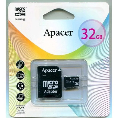 Карта MicroSD 32GB Perfeo Class 10+адаптер-1