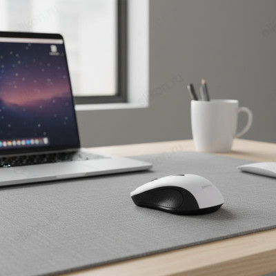 Мышь беспроводная Perfeo "RAINBOW" PF_3435 чёрн-бел-2