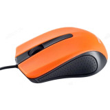 Мышь Perfeo оптическая RAINBOW PF_3441 чёрн-оранж