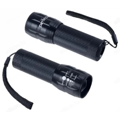 Фонарь Perfeo LT-004 светодиодный черный
