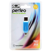 Картридер Perfeo PF-VI-O004 OTG+ Картридер Perfeo PF-VI-O004 OTG+