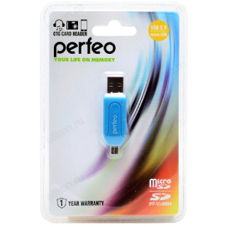 Картридер Perfeo  PF-VI-O004 OTG+