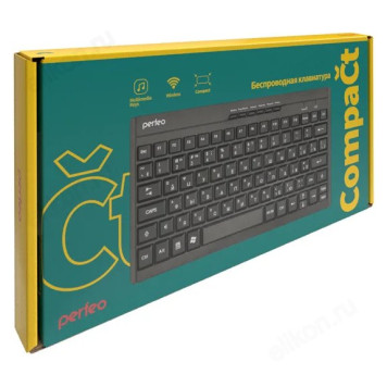 Клавиатура беспр. Perfeo COMPACT PF-8006 чёрная-1