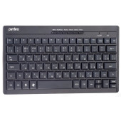 Клавиатура беспроводная Perfeo COMPACT PF-8006 компактная черная Клавиатура беспроводная Perfeo COMPACT PF-8006 компактная черная