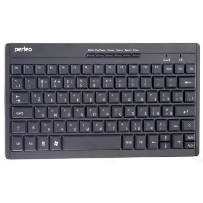 Клавиатура беспр. Perfeo COMPACT PF-8006 чёрная