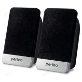 Акустика 2.0, 3W, (2х1,5) Вт, Perfeo "MONITOR" USB, черная Акустика 2.0, 3W, (2х1,5) Вт, Perfeo "MONITOR" USB, черная