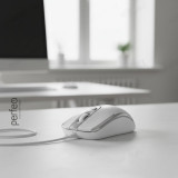 Мышь Perfeo оптическая PROFIL PF_4931 бел-сер