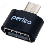 Адаптер Perfeo USB OTG Черный (PF-VI-O003 Black)