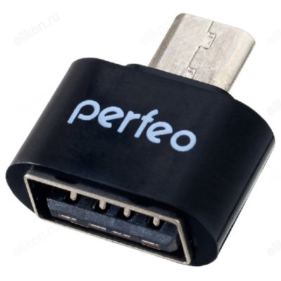 Адаптер Perfeo USB OTG (PF-VI-O003 Black)