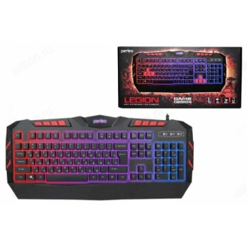 Клавиатура PERFEO PF-9220-GM USB чёрная-2