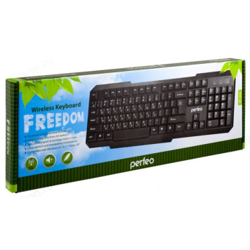 Клавиатура беспр. Perfeo FREEDOM PF-1010 чёрная-1