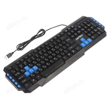 Клавиатура игровая Perfeo ROBOTIC, Multimedia, GAME DESIGN, USB, черный